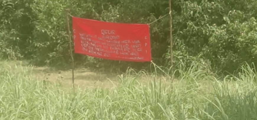 ନାରାୟଣପାଟଣାରେ ଲାଗିଲା ମାଓ ବ୍ୟାନର