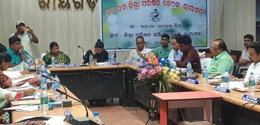 ଜିଲ୍ଲା ପରିଷଦ ବୈଠକରୁ ସାମ୍ବାଦିକଙ୍କୁ ବାହାର କଲେ ଜିଲ୍ଲାପାଳ