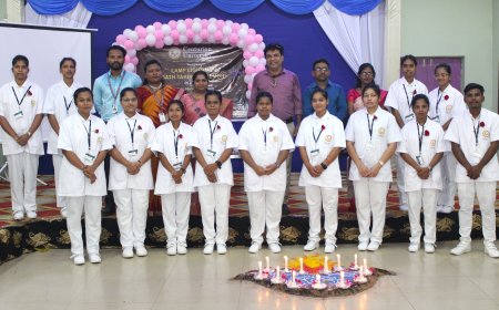 ସେଞ୍ଚୁରିଅନରେ ନର୍ସିଂ ଛାତ୍ରଛାତ୍ରୀଙ୍କ ଶପଥ ଗ୍ରହଣ ସମାରୋହ ।