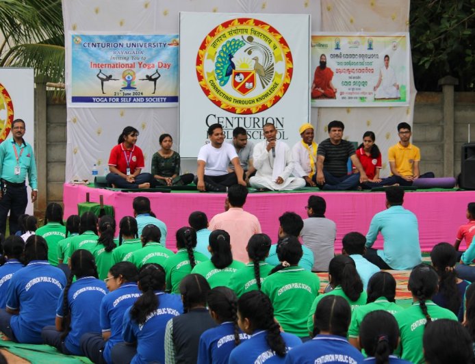 ସେଞ୍ଚୁରିଅନ ଶିକ୍ଷାନୁଷ୍ଠାନରେ ଅନ୍ତର୍ଜତୀୟ ଯୋଗ ଦିବସ ପାଳିତ।