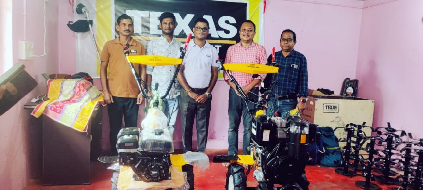 ଟେକ୍ସାସ କମ୍ପାନୀ ର କୃଷି ଉପକରଣ ସୋରୁମ୍ ଉଦଘାଟିତ ।
